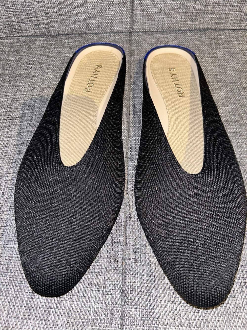 NEW - Rothy's Almond Demi Mules - Picture 3 of 8